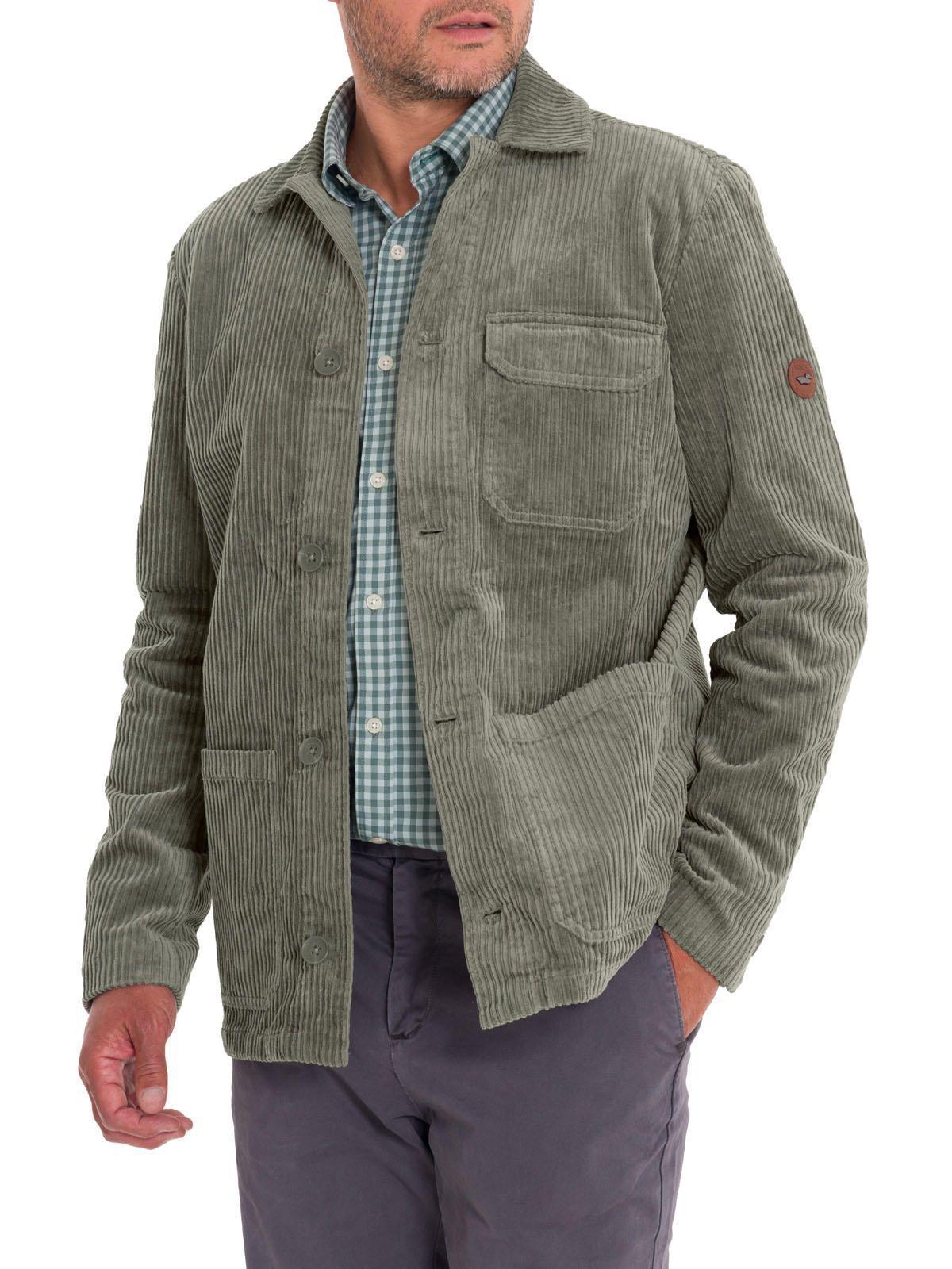 Chaqueta Algodón Hombre Bellagio Verde-7