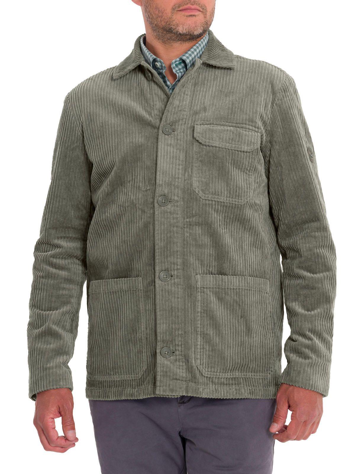 Chaqueta Algodón Hombre Bellagio Verde-4
