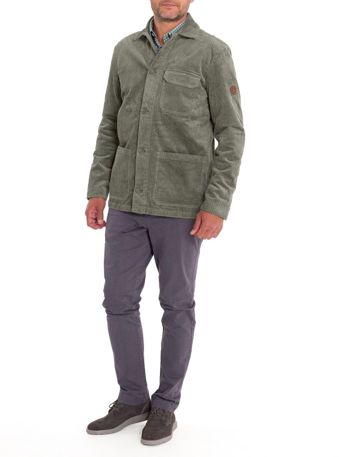 Chaqueta Algodón Hombre Bellagio Verde-9