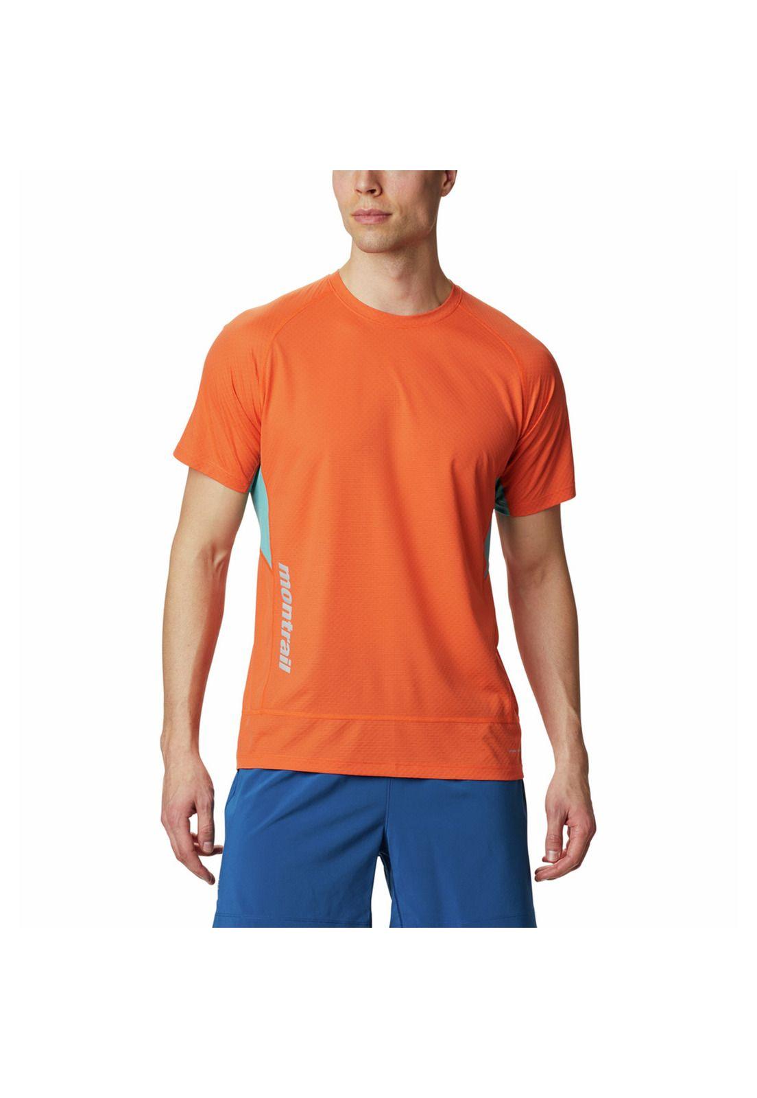 Polera M/C Hombre Titan Ultra Ii Ss Naranja-0