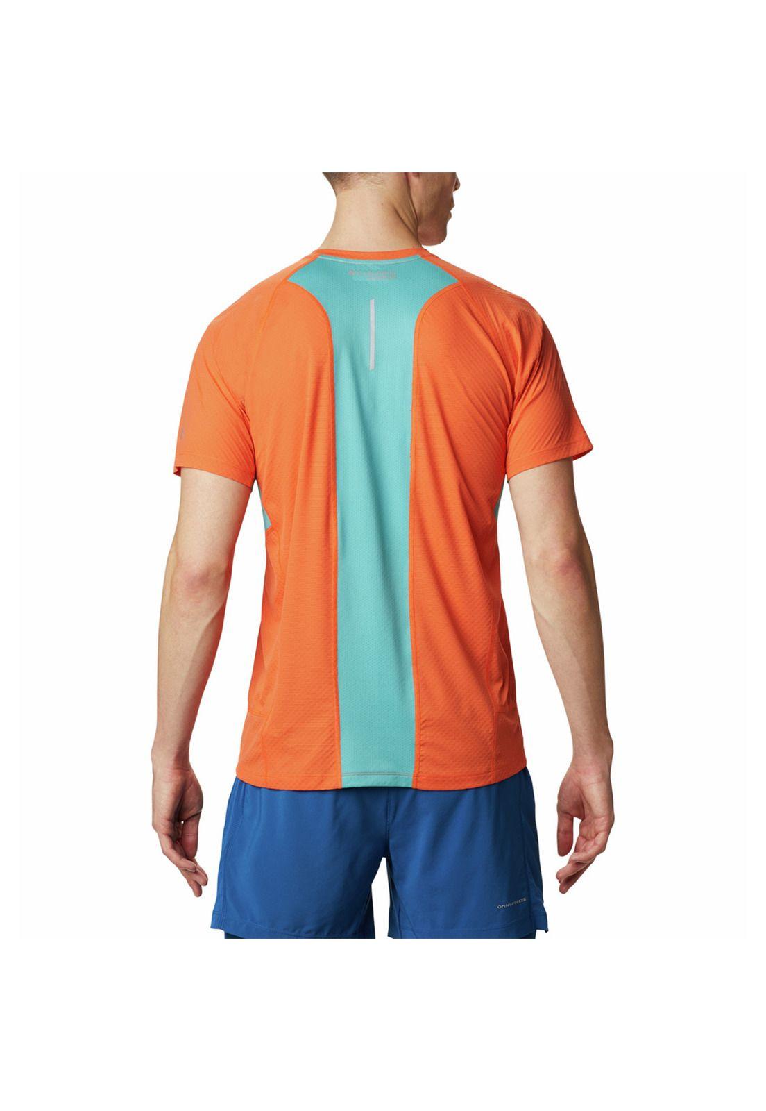 Polera M/C Hombre Titan Ultra Ii Ss Naranja-2