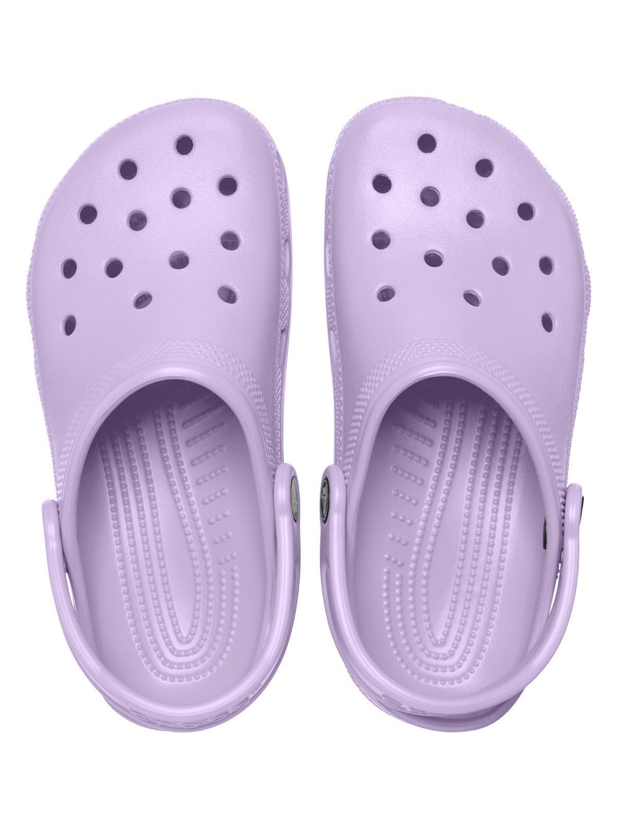 Zueco Niños Grandes Classic Clog Lila-4