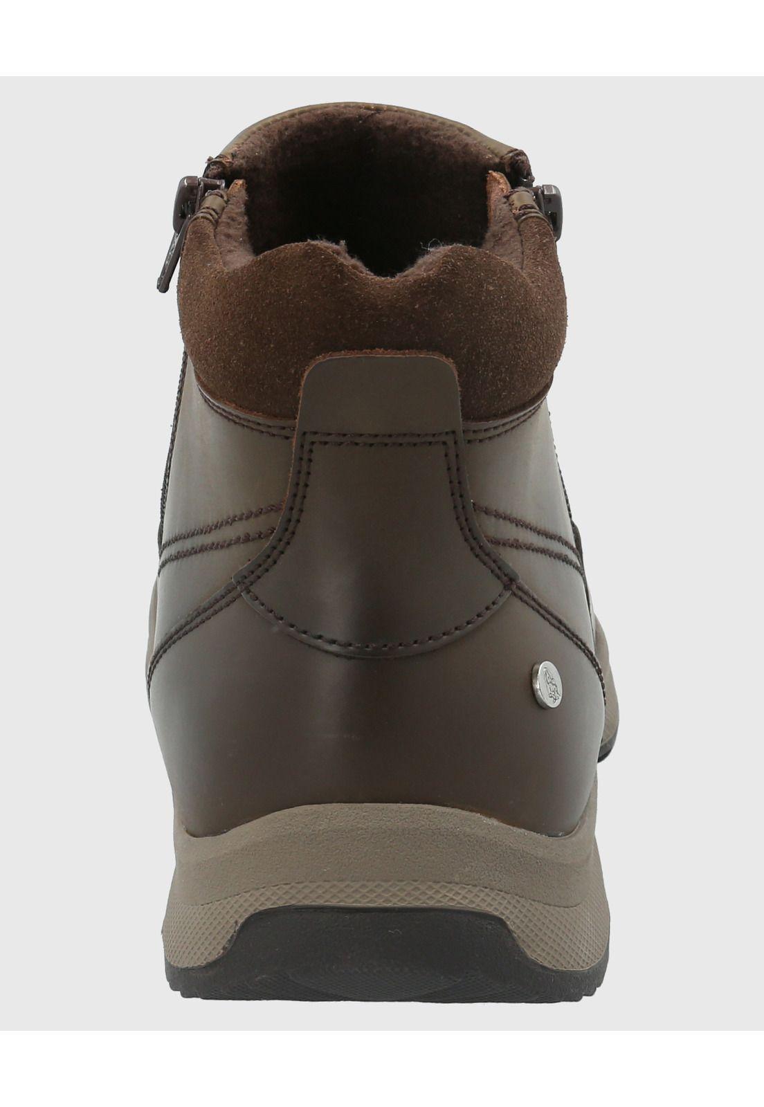 Botin Cuero Hombre Chief Café-6
