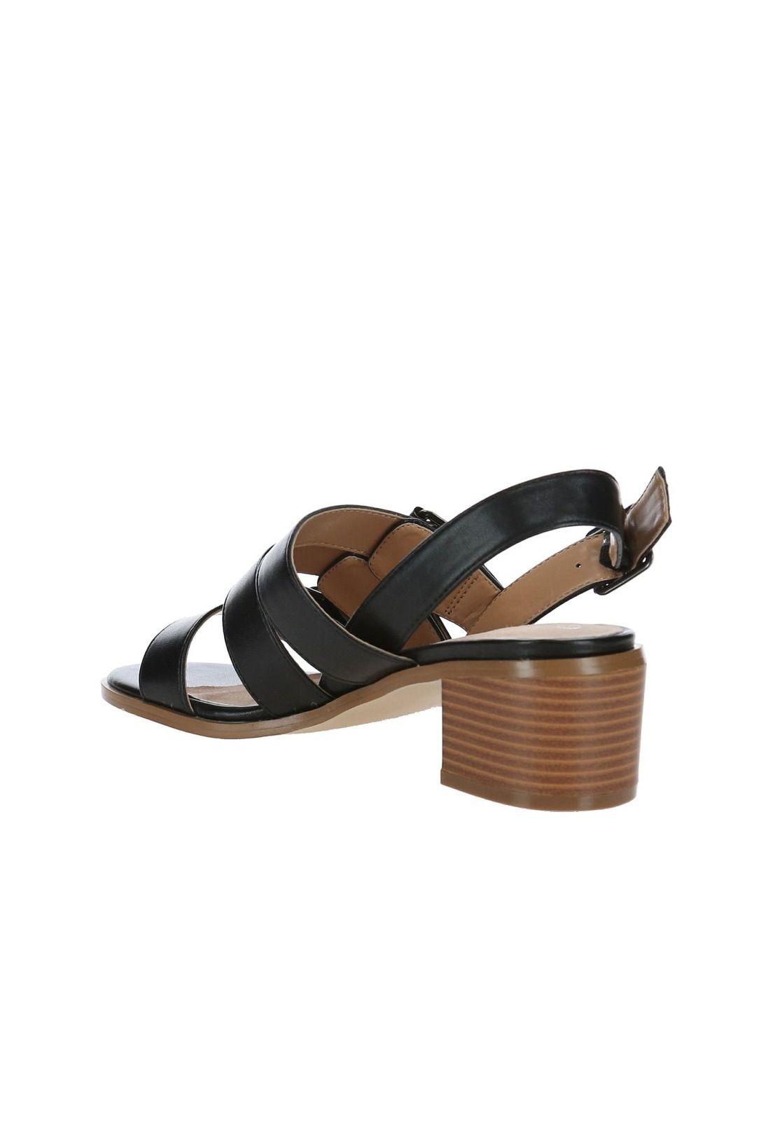 Sandalia Mujer Wally  Negro-5