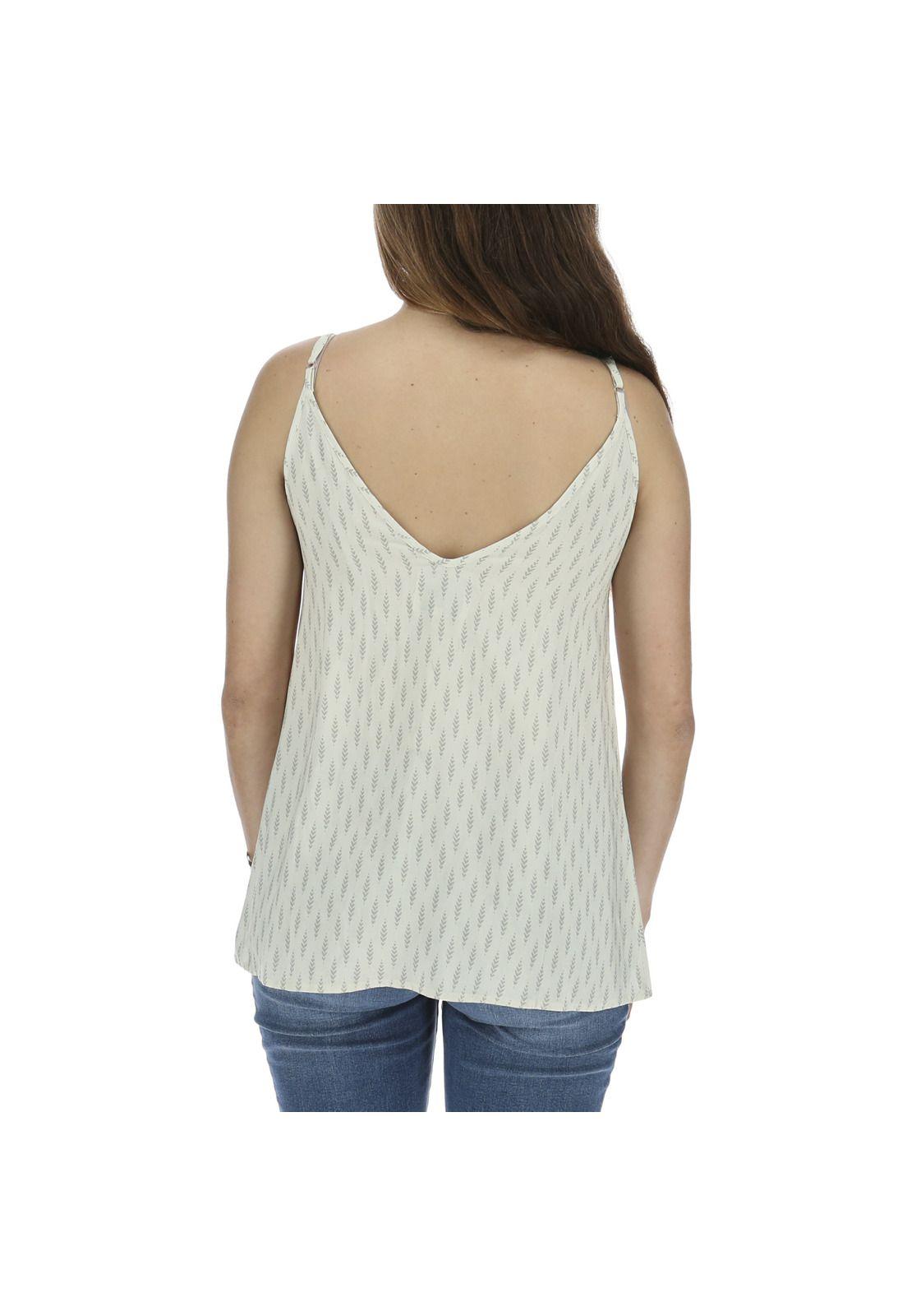 Polera S/M Mujer Carefree Blanco-2