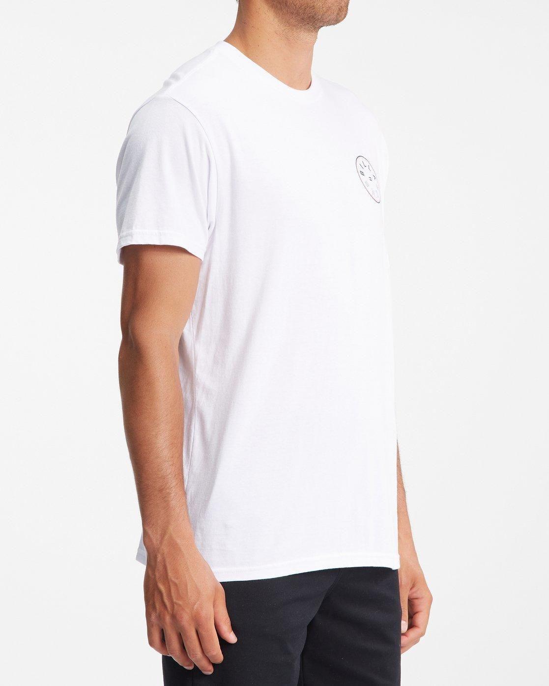 Polera M/C Hombre Rotor Ss Blanco-3