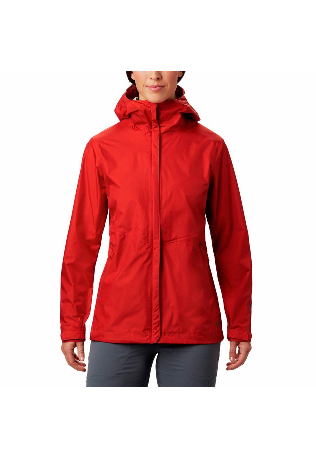 Cortaviento Mujer Acadia Parka Naranjo-0