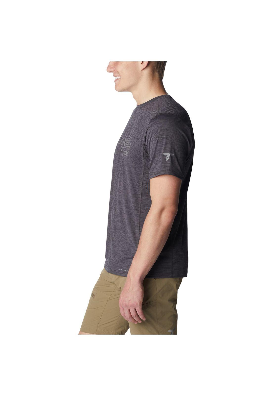 Polera M/C M Titan Pass Graph Gris Hombre-3