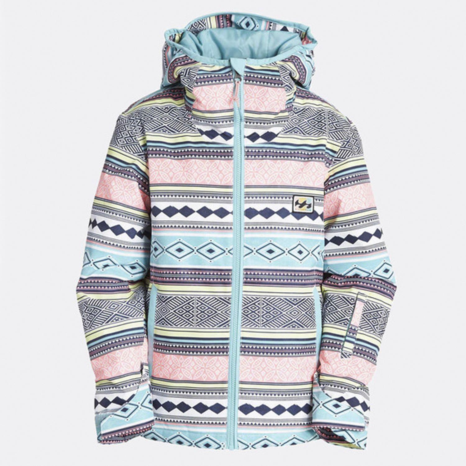 Parka De Nieve Sula Niña Aztec Blue-0