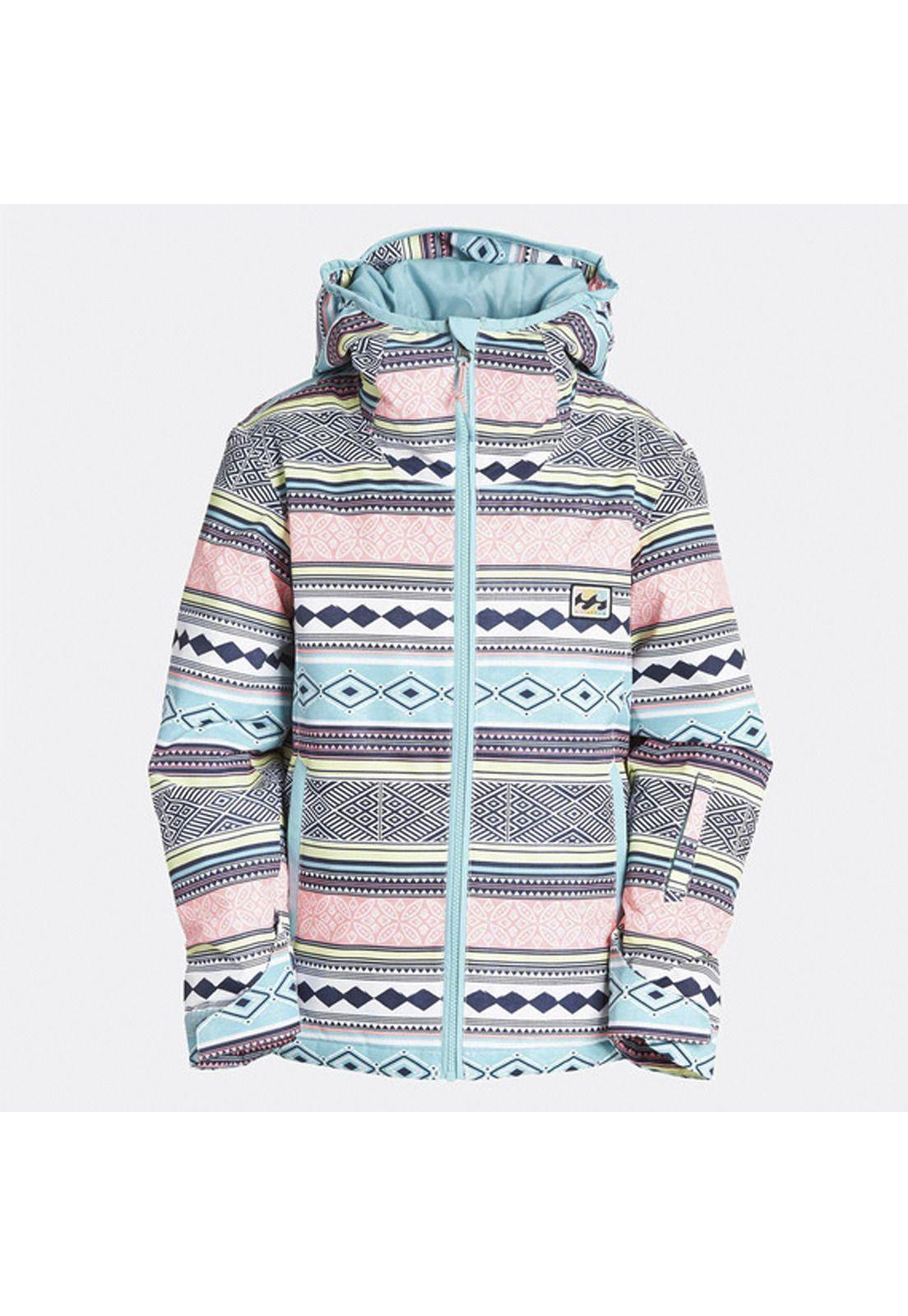 Parka De Nieve Sula Niña Aztec Blue-0