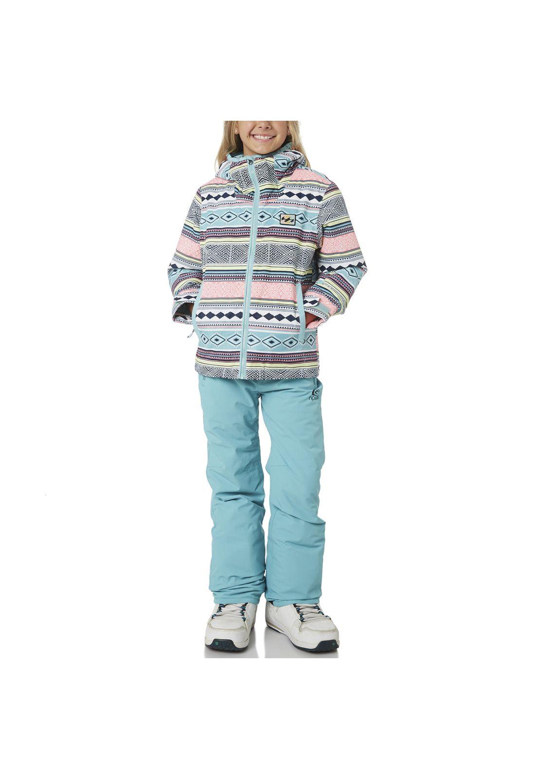 Parka De Nieve Sula Niña Aztec Blue-1