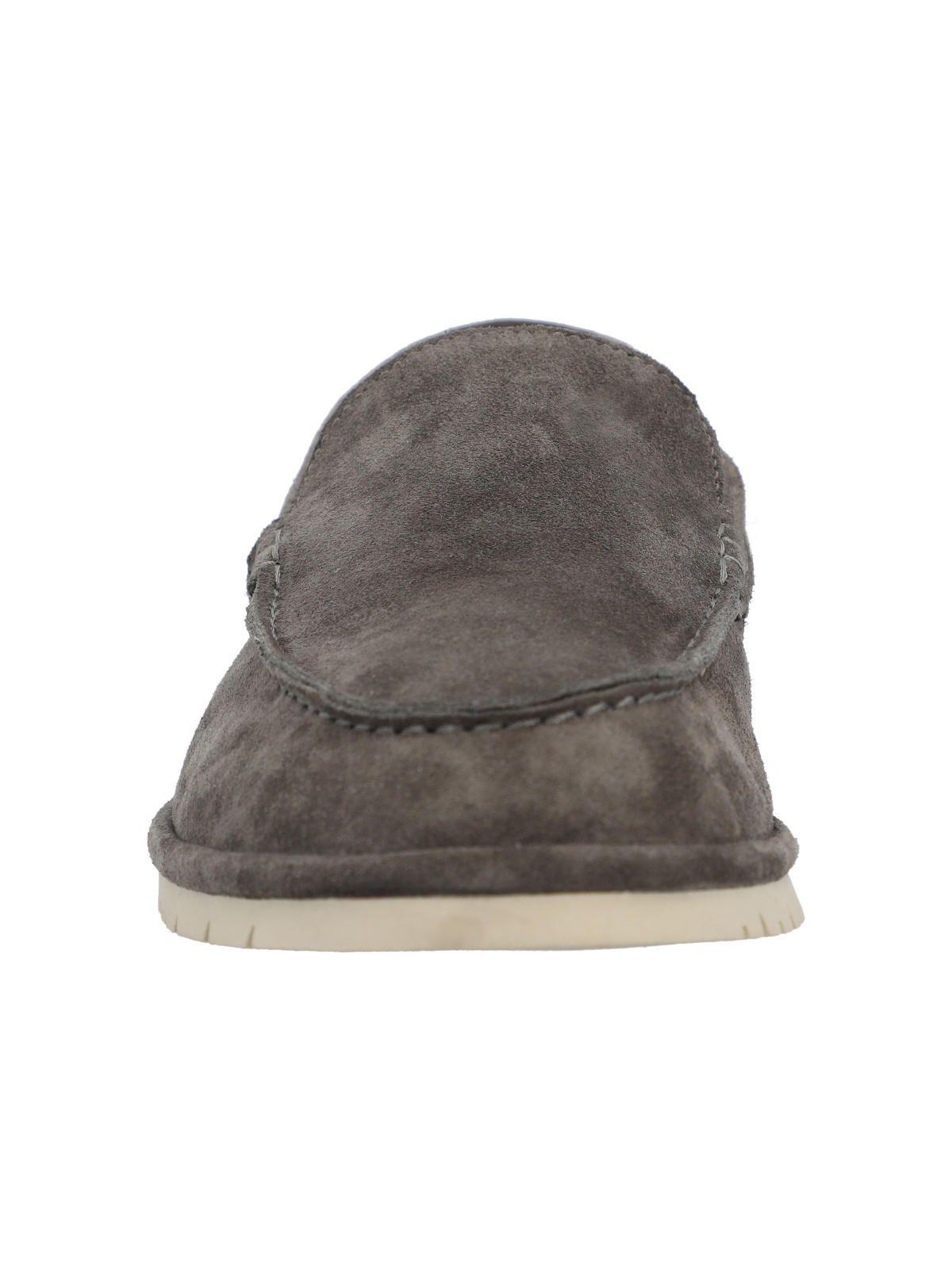 Mocasin Cuero Hombre Piastri Gris-3