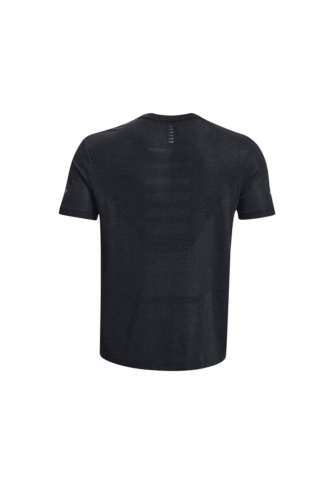 Polera Seamless hombre Negro-1