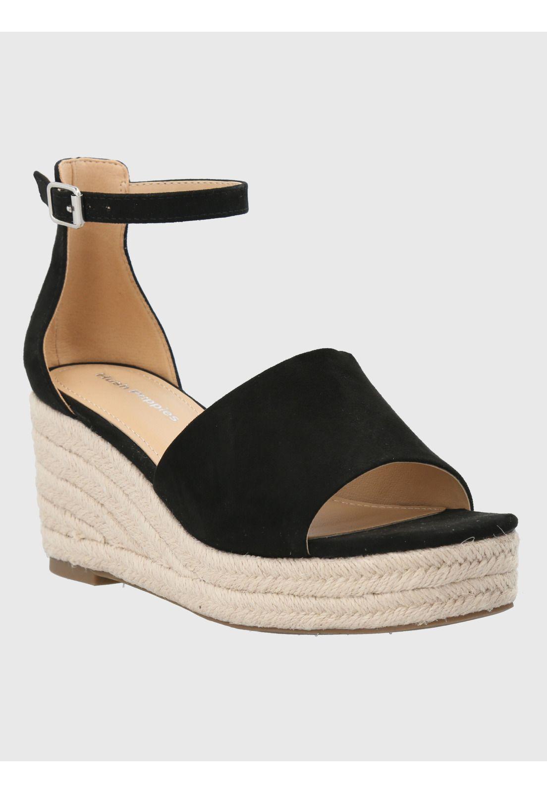 Sandalia Negro Mujer Mantua -0