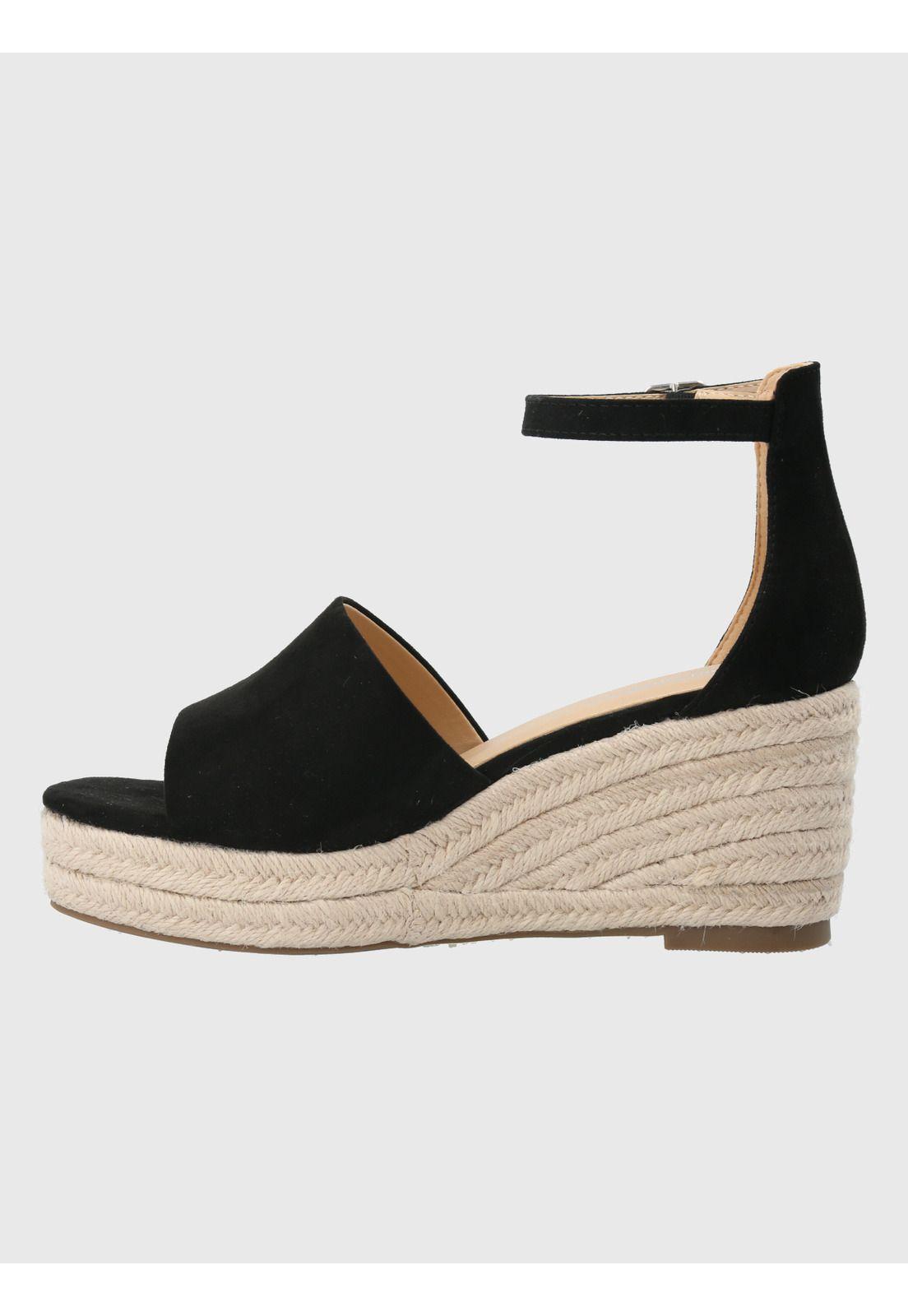 Sandalia Negro Mujer Mantua -4