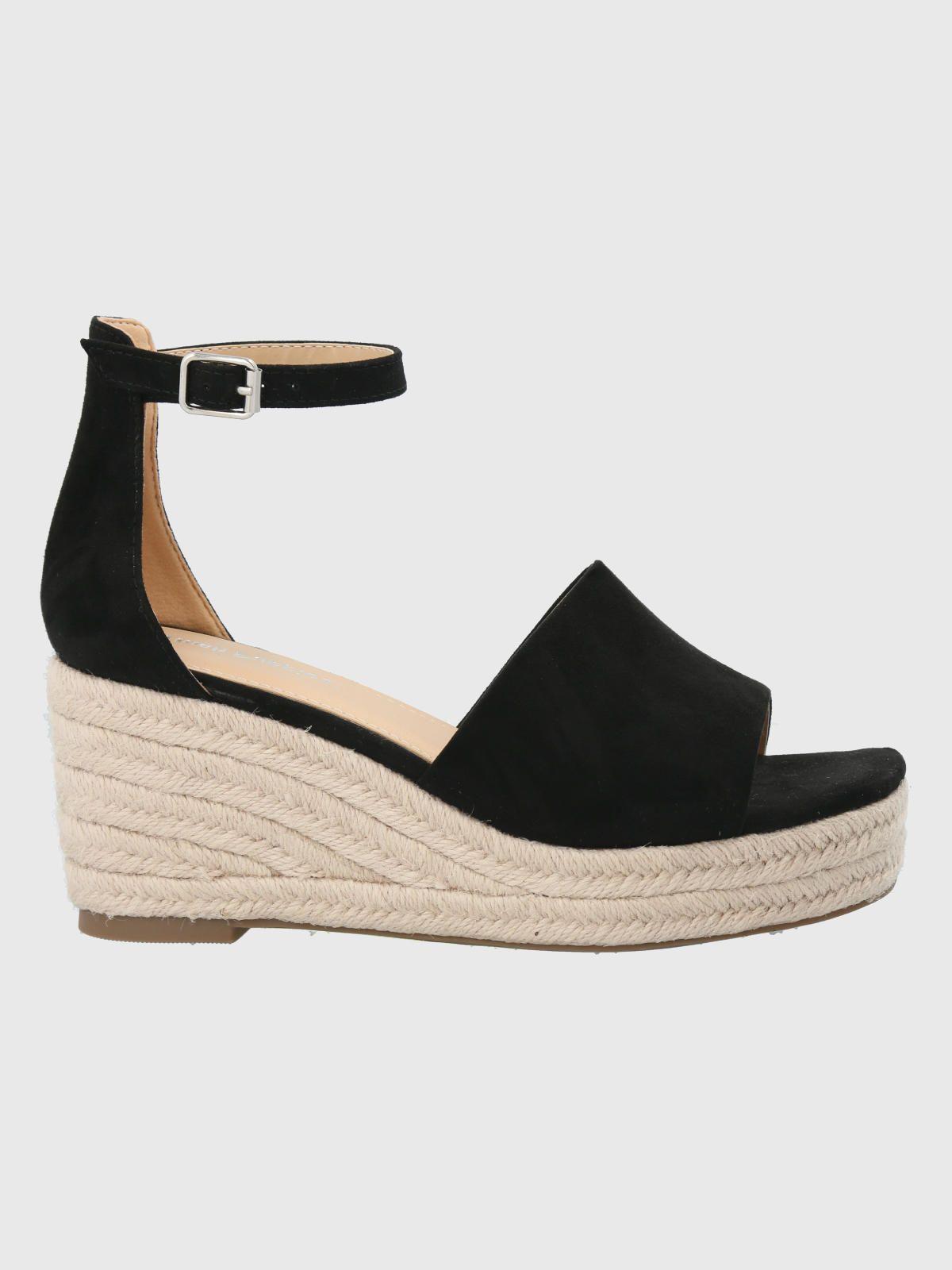 Sandalia Negro Mujer Mantua -1