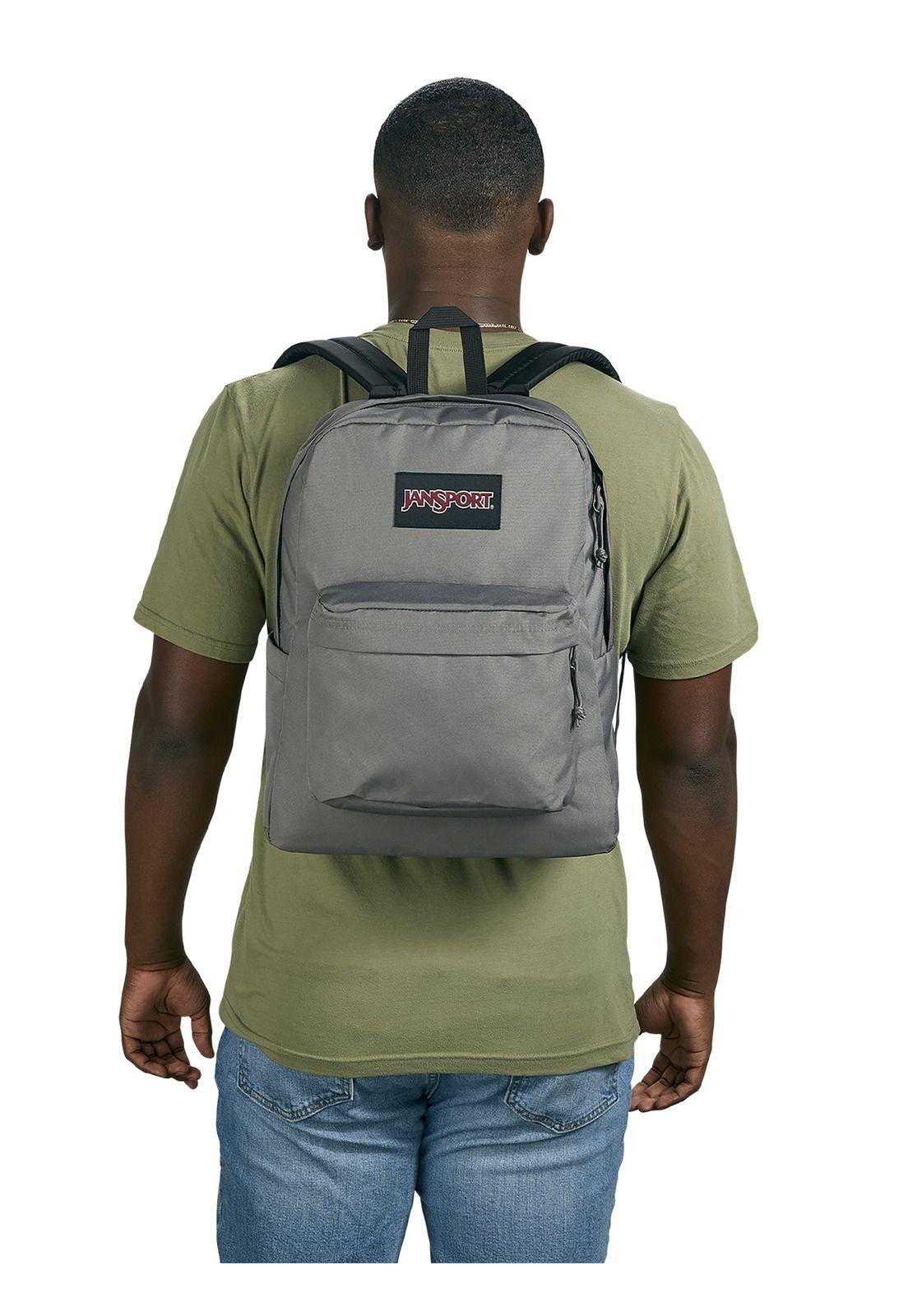 Mochila Superbreak Plus Gris Unisex-4