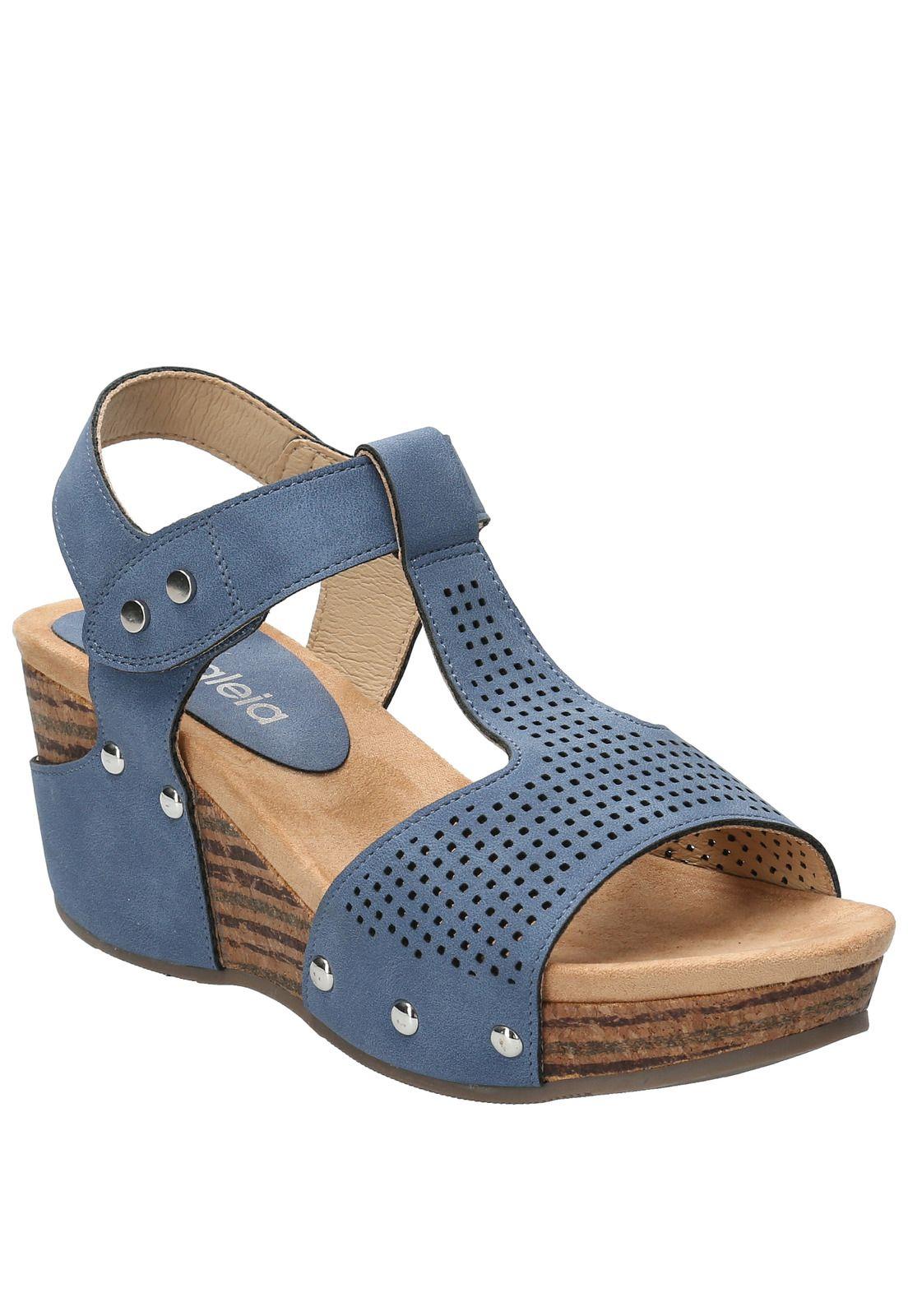 Sandalia Georgian Denim Mujer-0