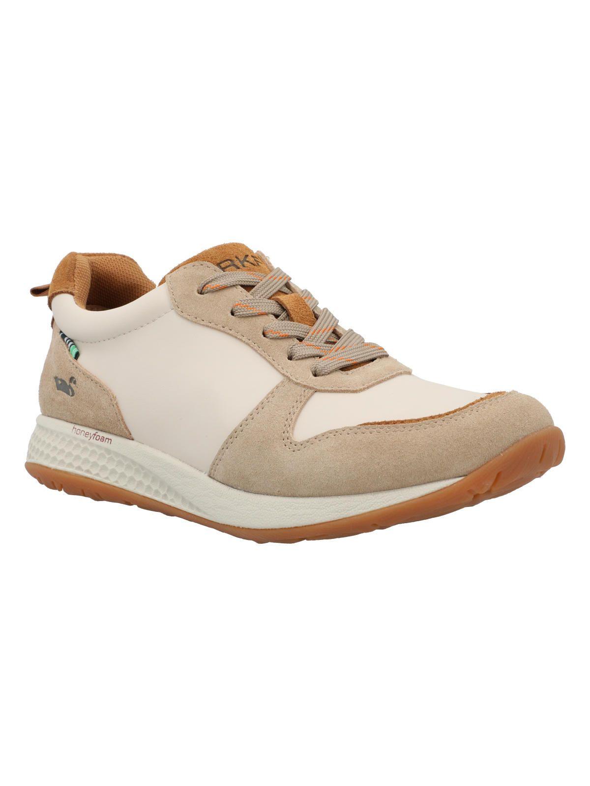 Zapatilla Cuero Mujer Cali Beige/Crudo-1
