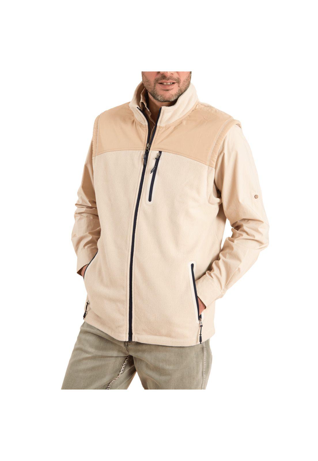 Polerón Pet Reciclado Hombre Liverpool Crema-0