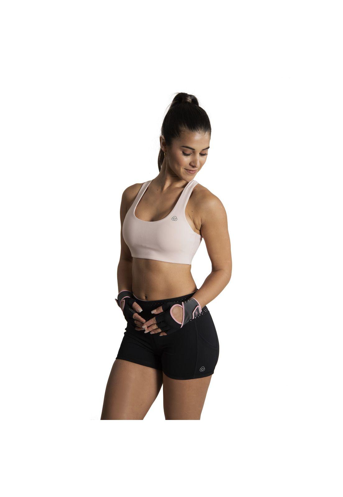 Peto Cross Back Bra  Rosa-0