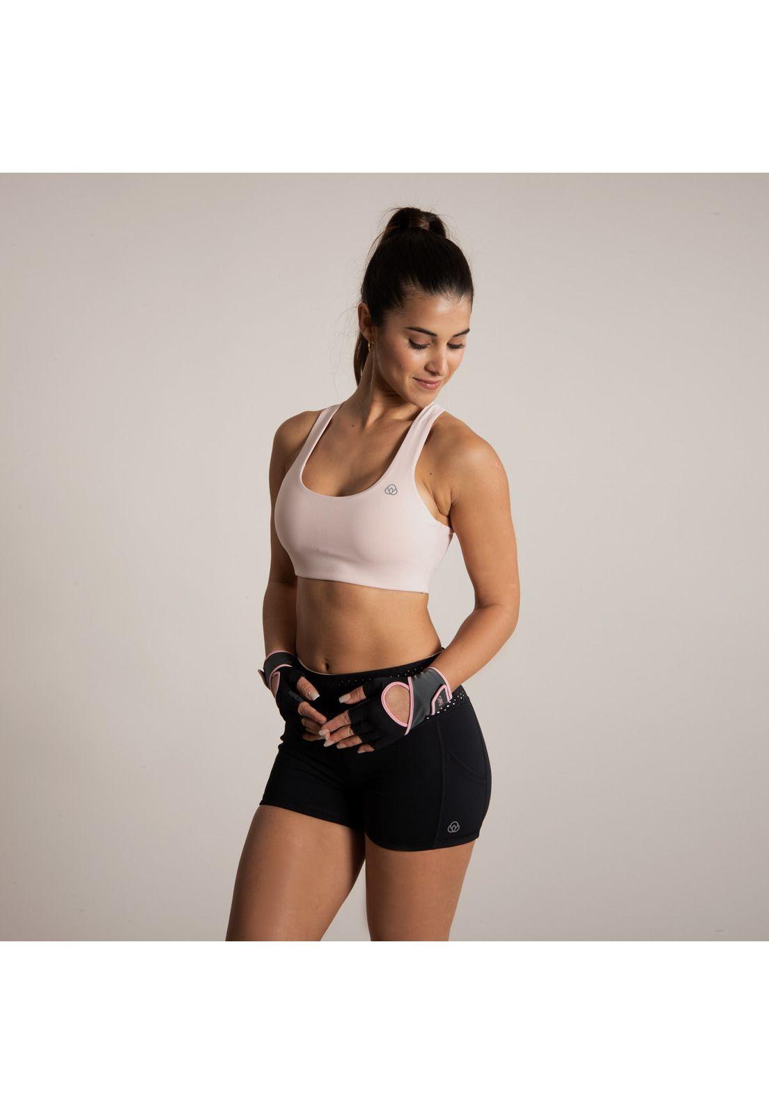 Peto Cross Back Bra  Rosa-1