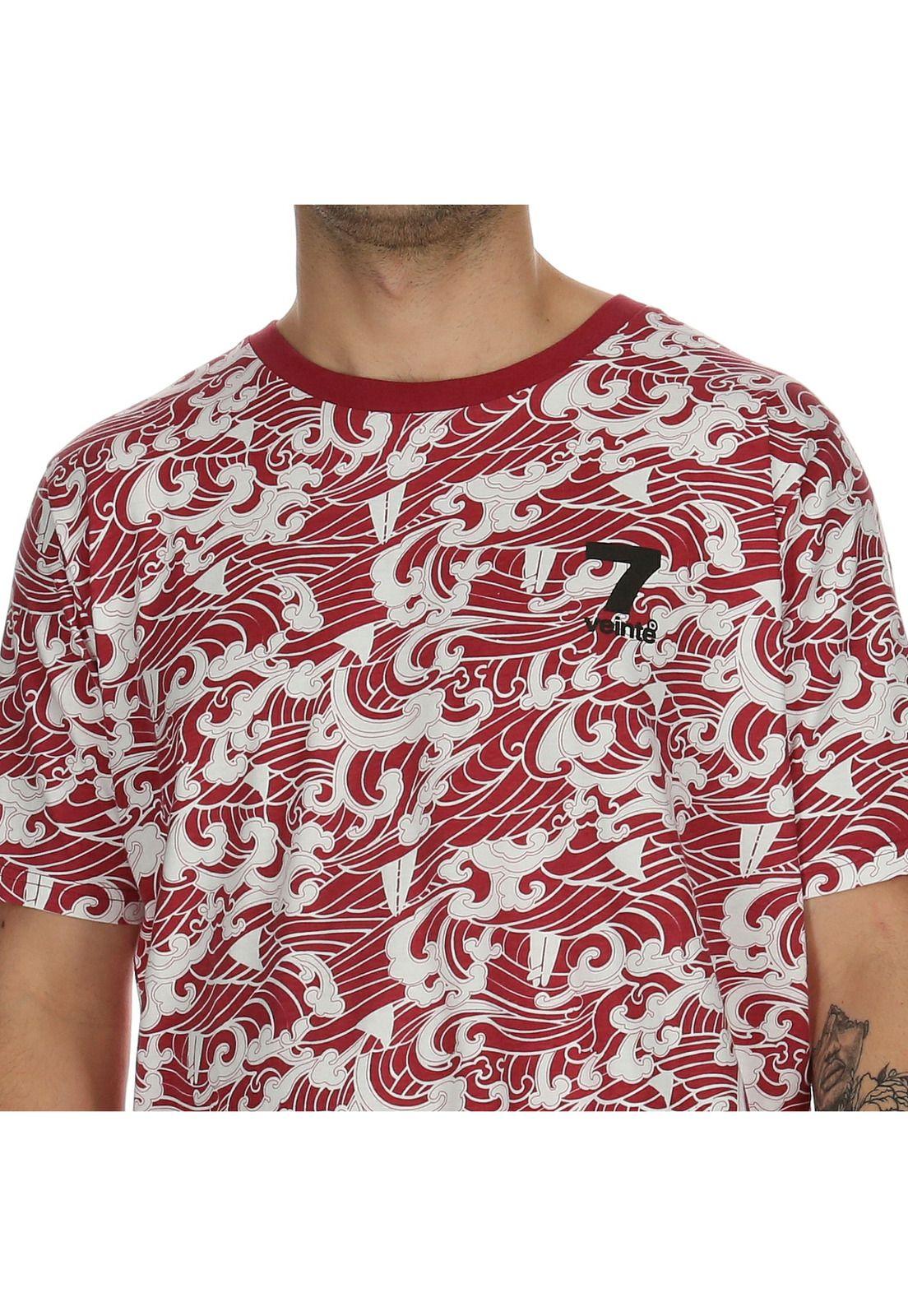 Polera M/C Hombre Marinera Ss Multicolor 7Veinte-4