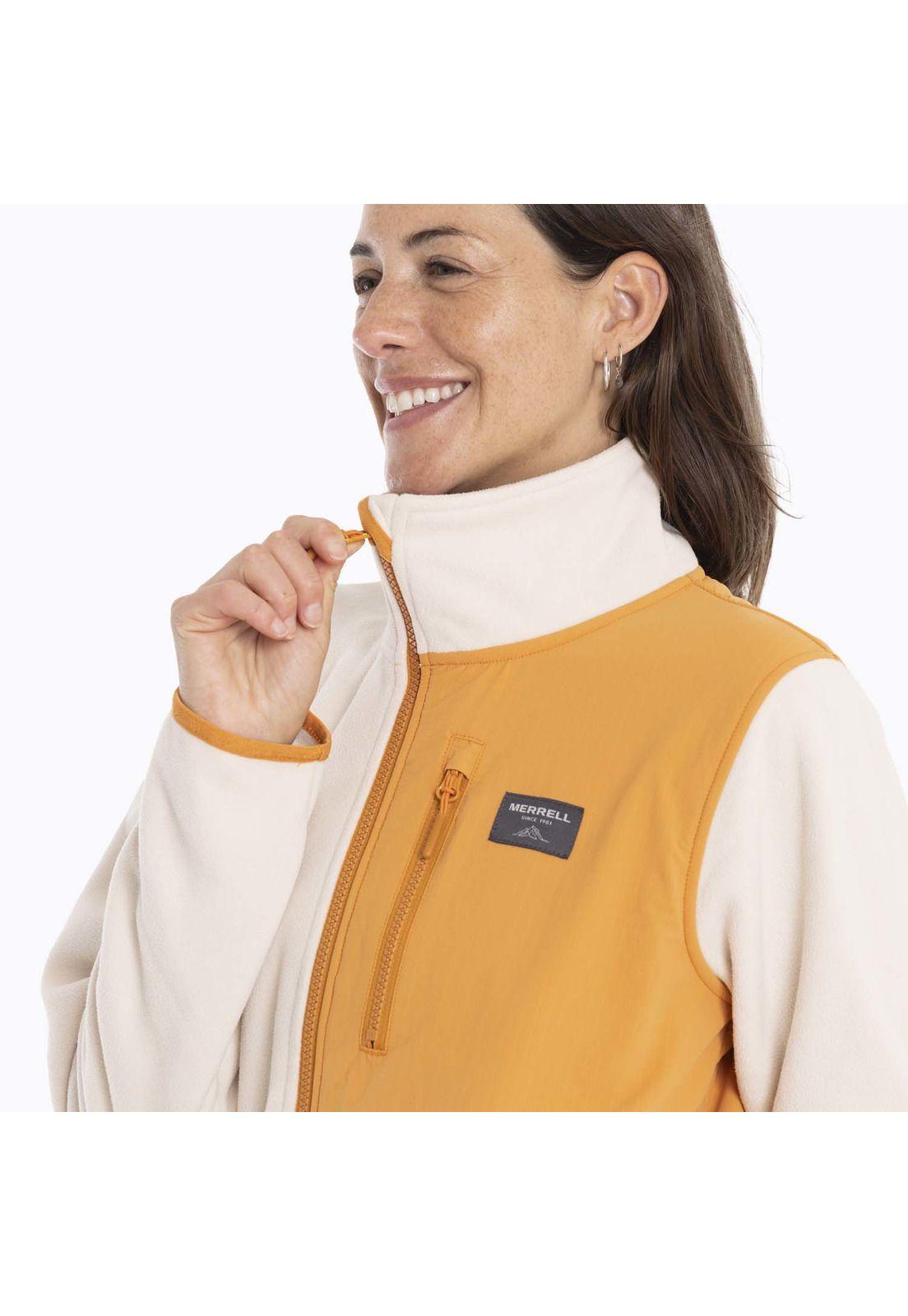 Polar Mujer Noatak Microfleece Crema Merrell-4