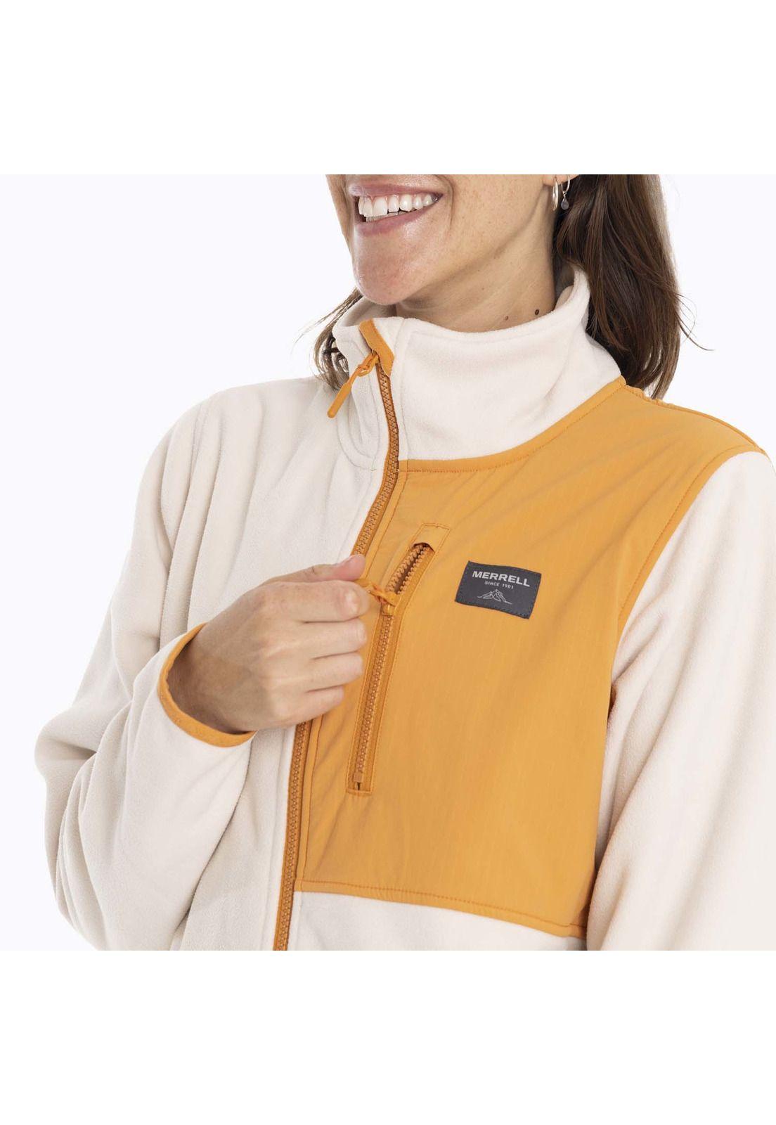 Polar Mujer Noatak Microfleece Crema Merrell-5
