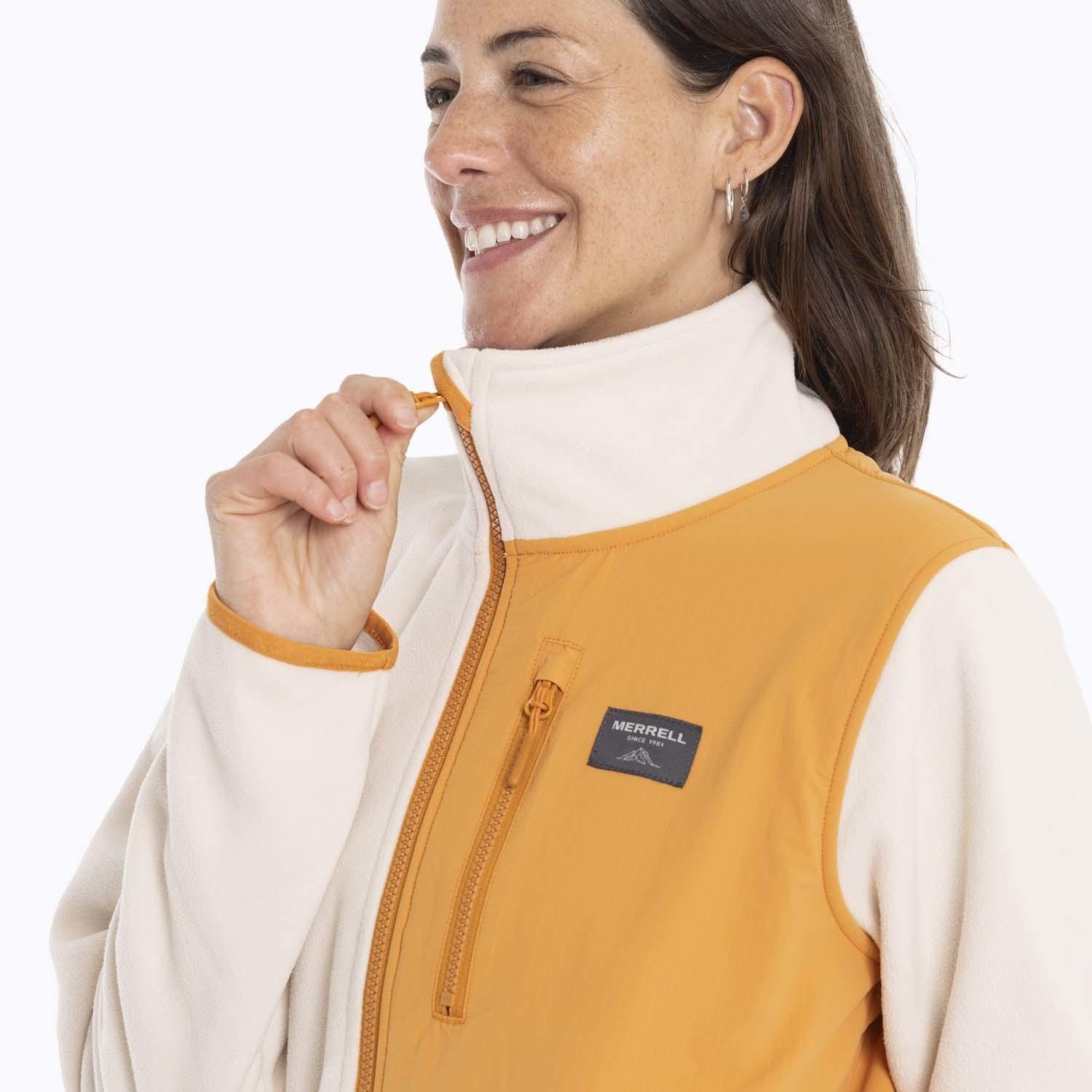 Polar Mujer Noatak Microfleece Crema Merrell-4