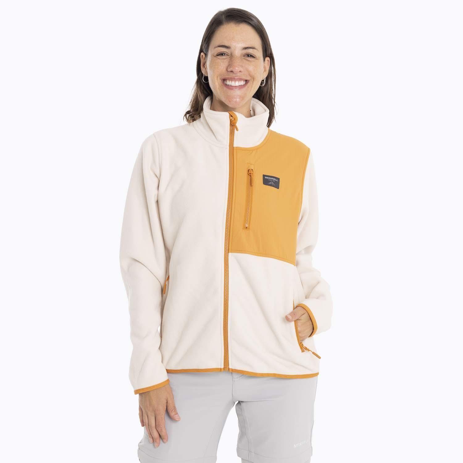 Polar Mujer Noatak Microfleece Crema Merrell-0