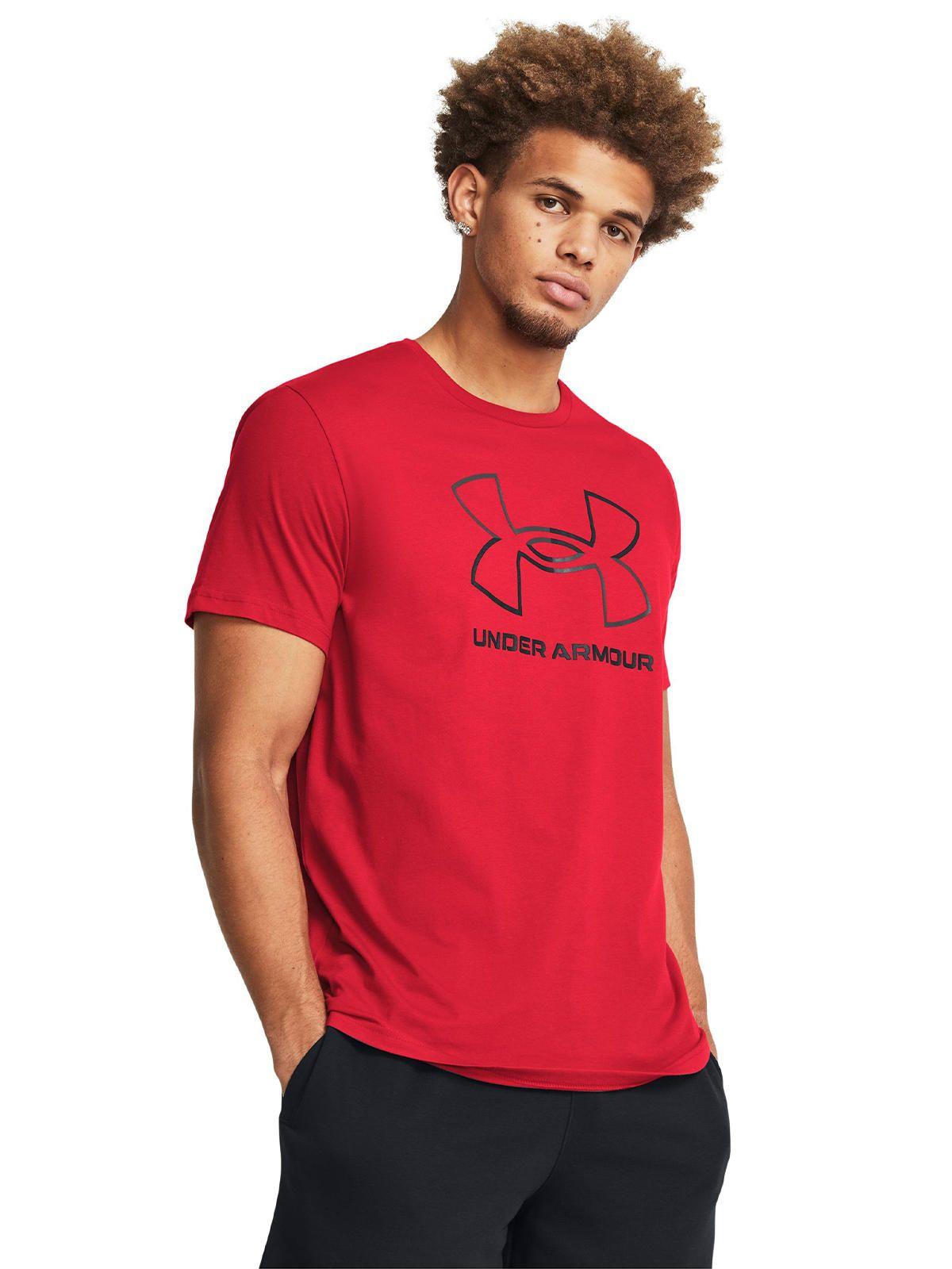 Polera UA Foundation hombre Rojo-0