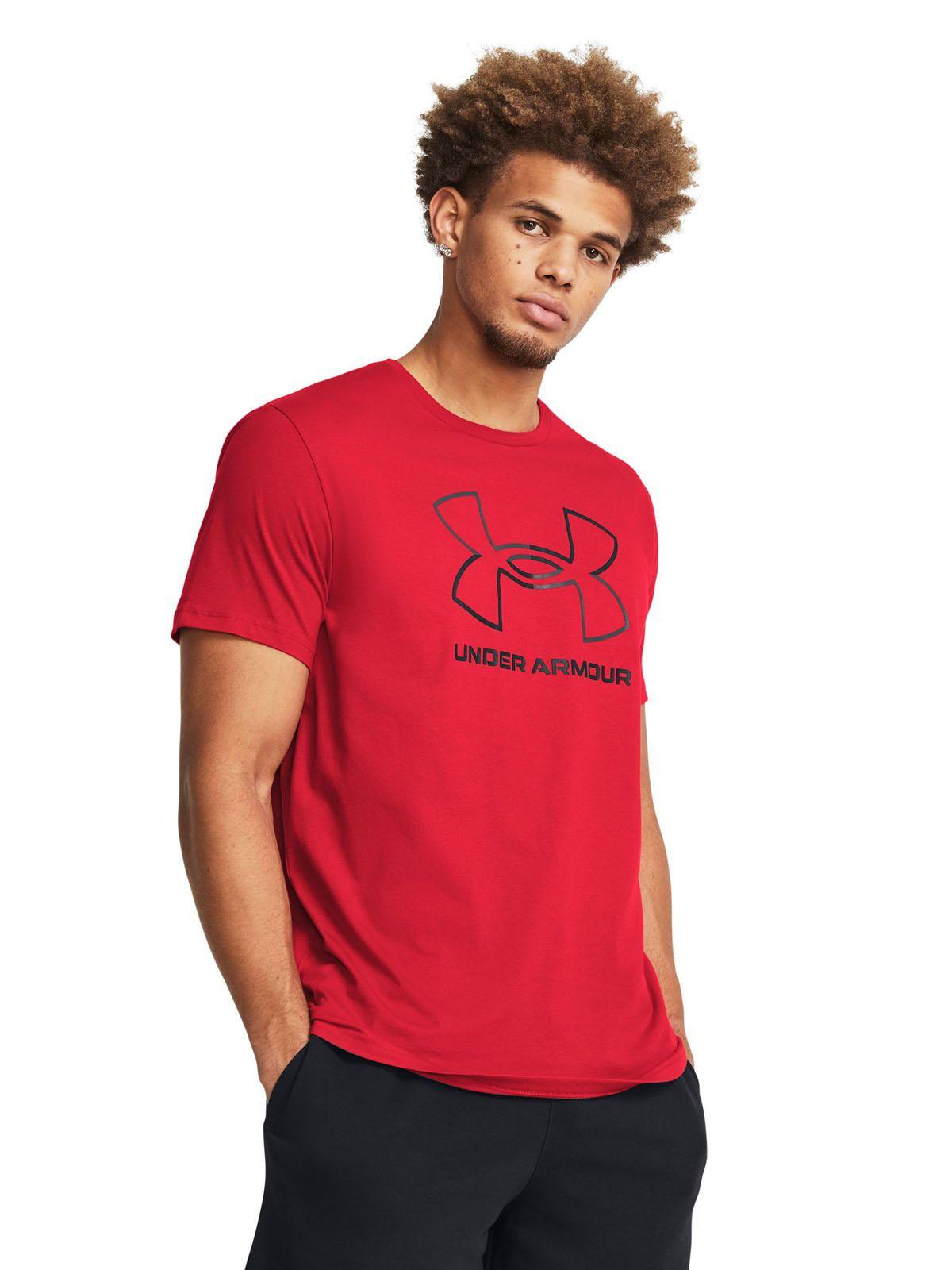 Polera UA Foundation hombre Rojo-3