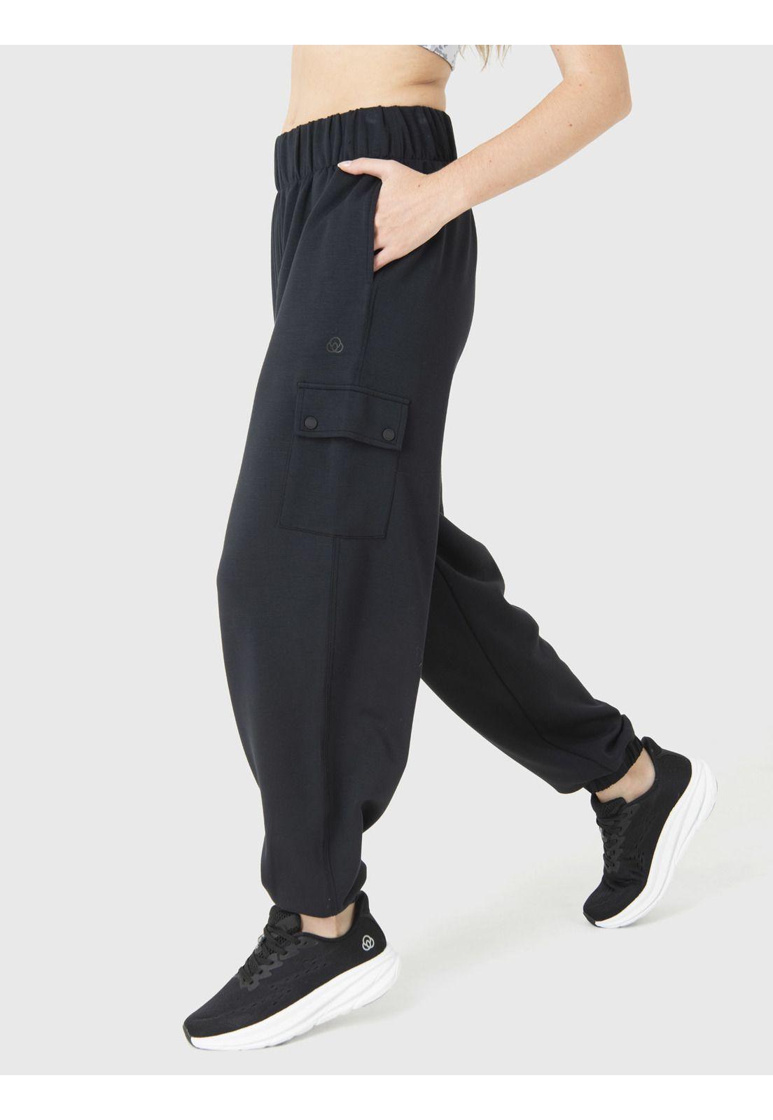 Pantalón Mujer Pant Luna Negro-1