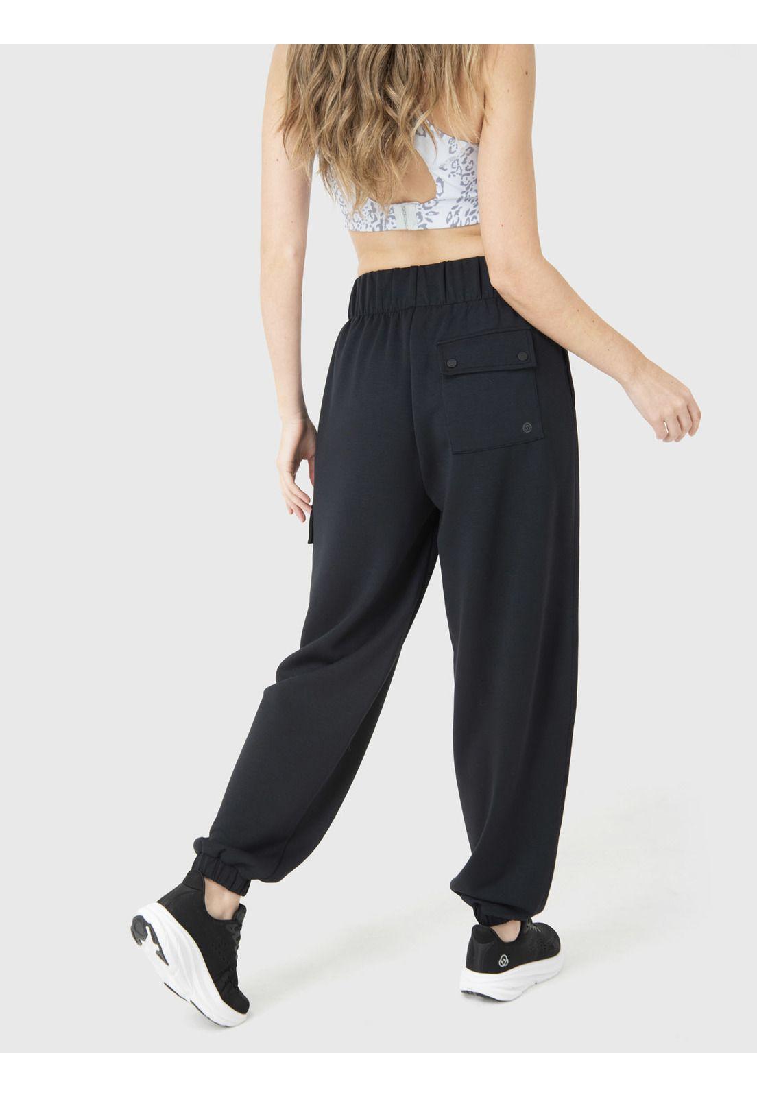 Pantalón Mujer Pant Luna Negro-3