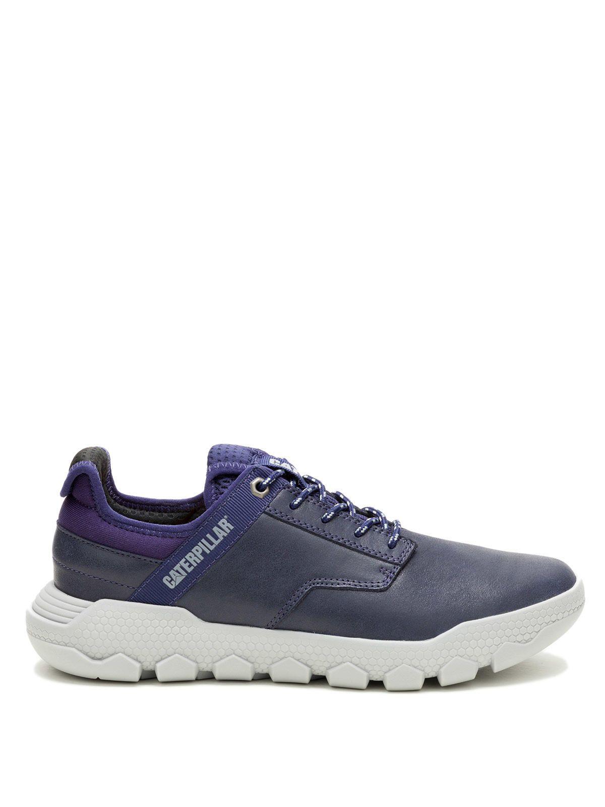 Zapatilla Cuero Hombre Hex Lite Azul-1