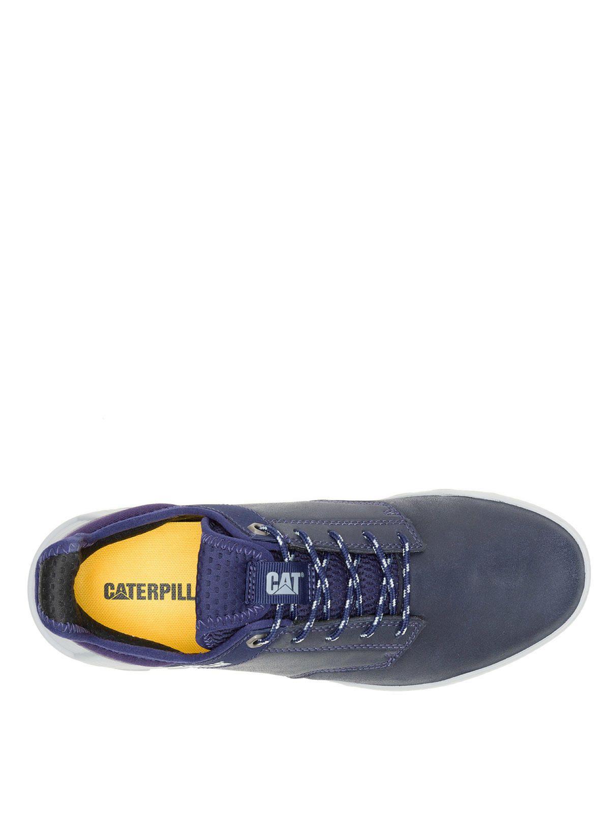 Zapatilla Cuero Hombre Hex Lite Azul-6