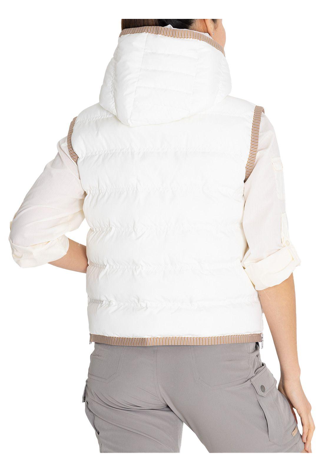 Parka Thermore Beige Nachi Mujer -9