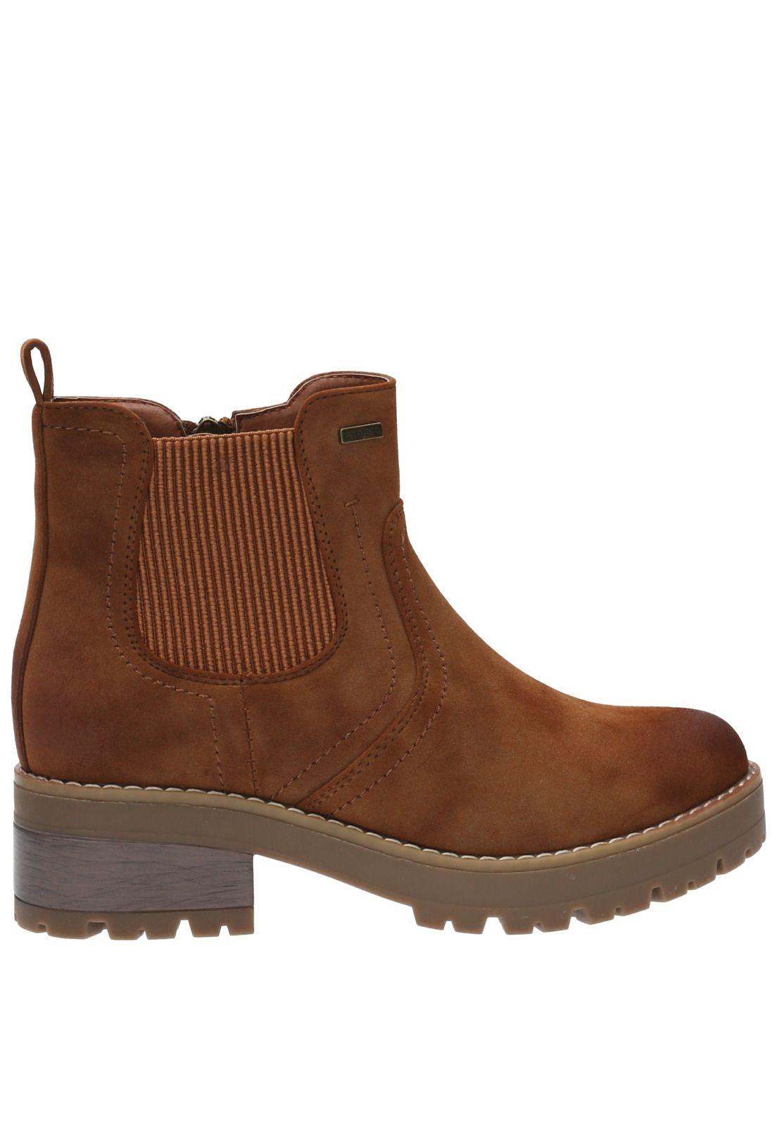 Botín Mujer Ayame Café-1