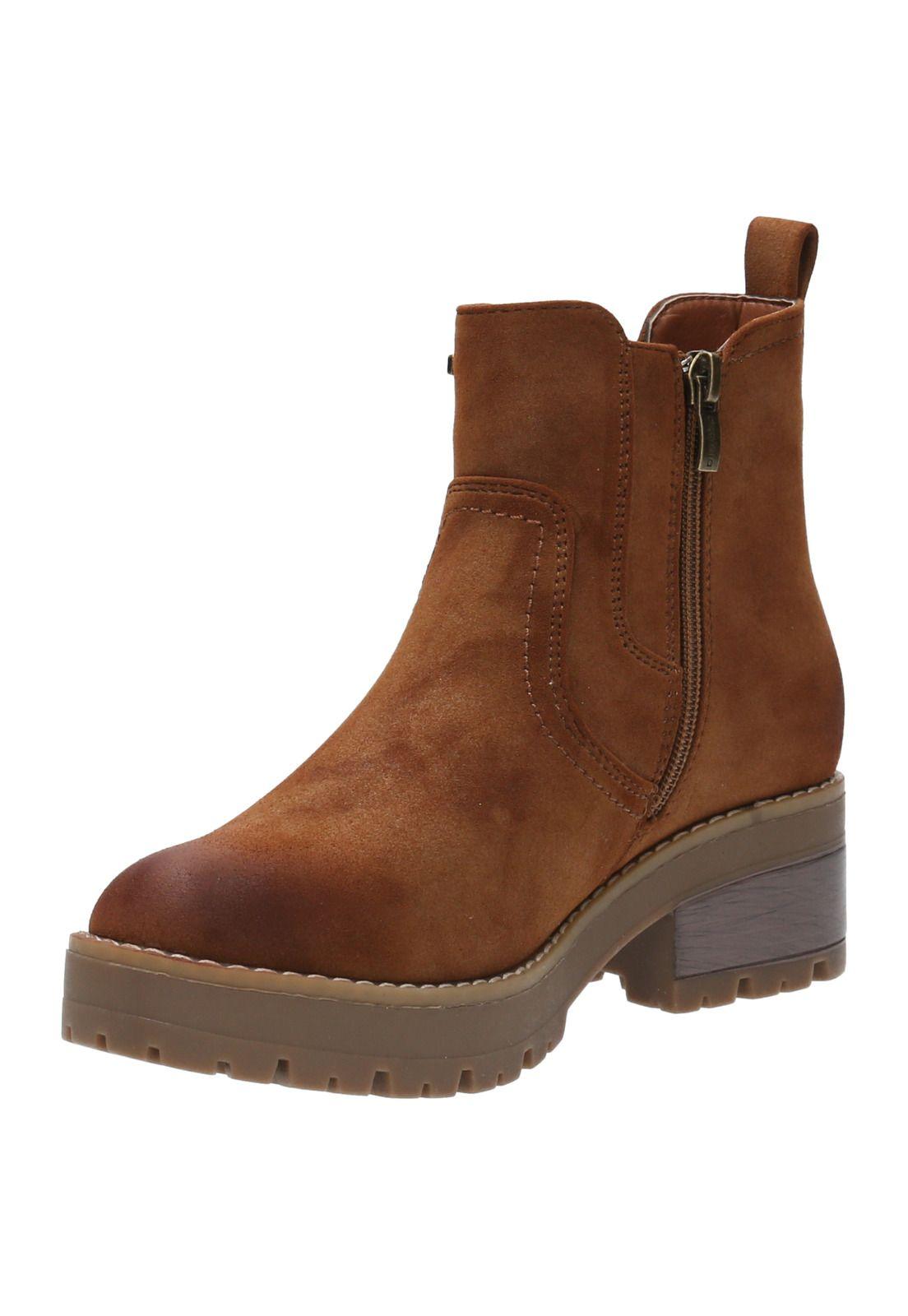 Botín Mujer Ayame Café-4