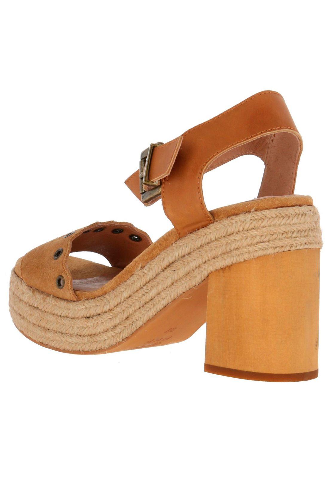 Sandalia Mujer Charlotte Beige-4