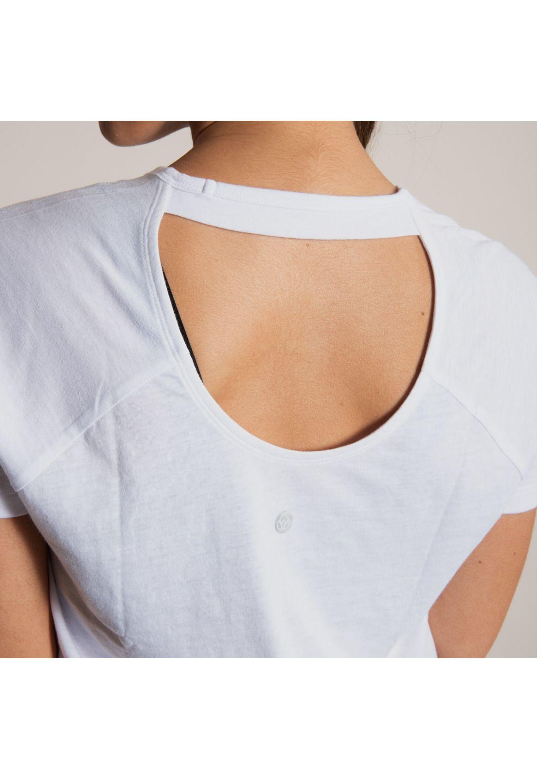 Polera  T Shirt B&S Blanco-3