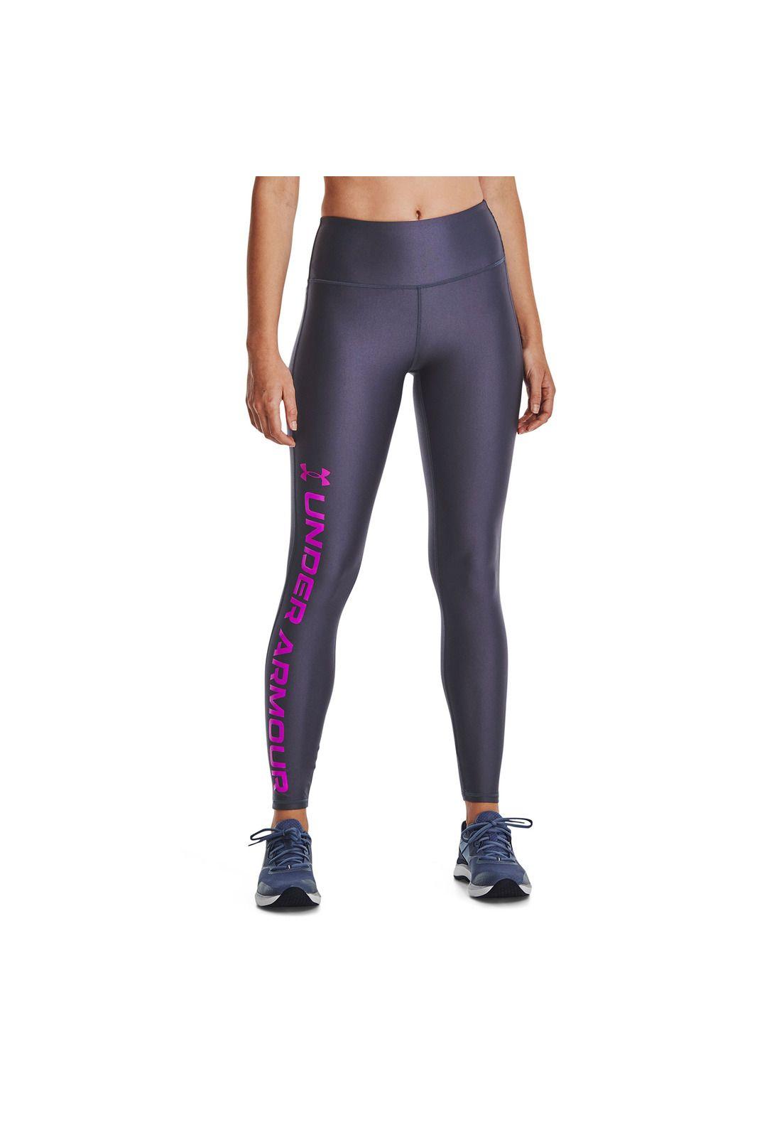 Calza HeatGear Armour Branded mujer Gris-3