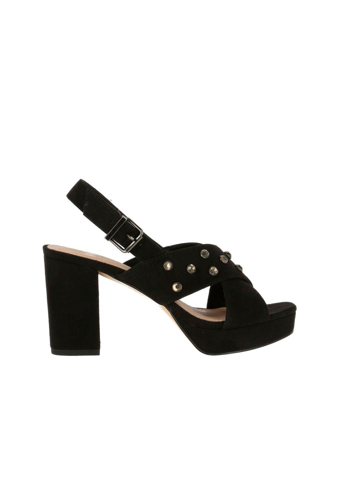 Sandalia  Elisa Negro-2