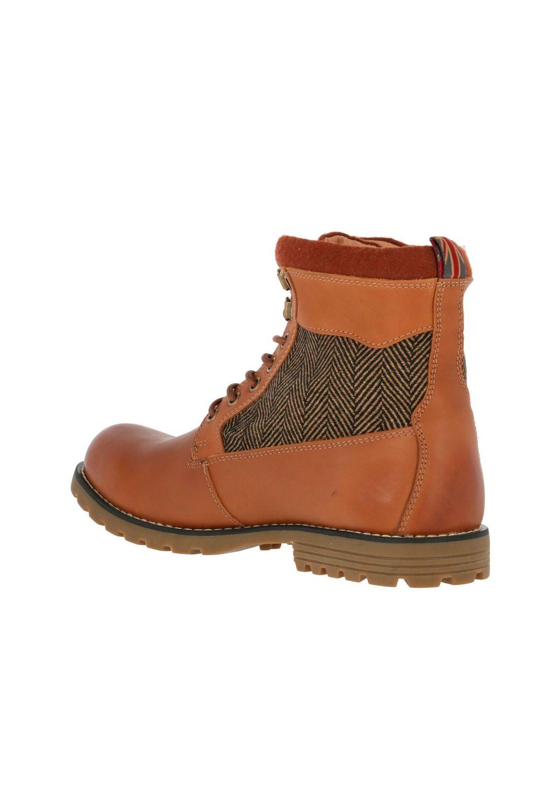 Botin Cuero Clatter 2 Café-4