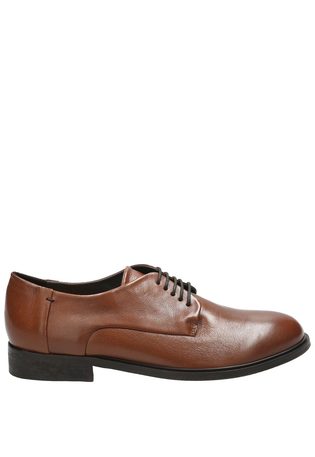 Zapato Cuero Hombre Noce Café Oscuro-0