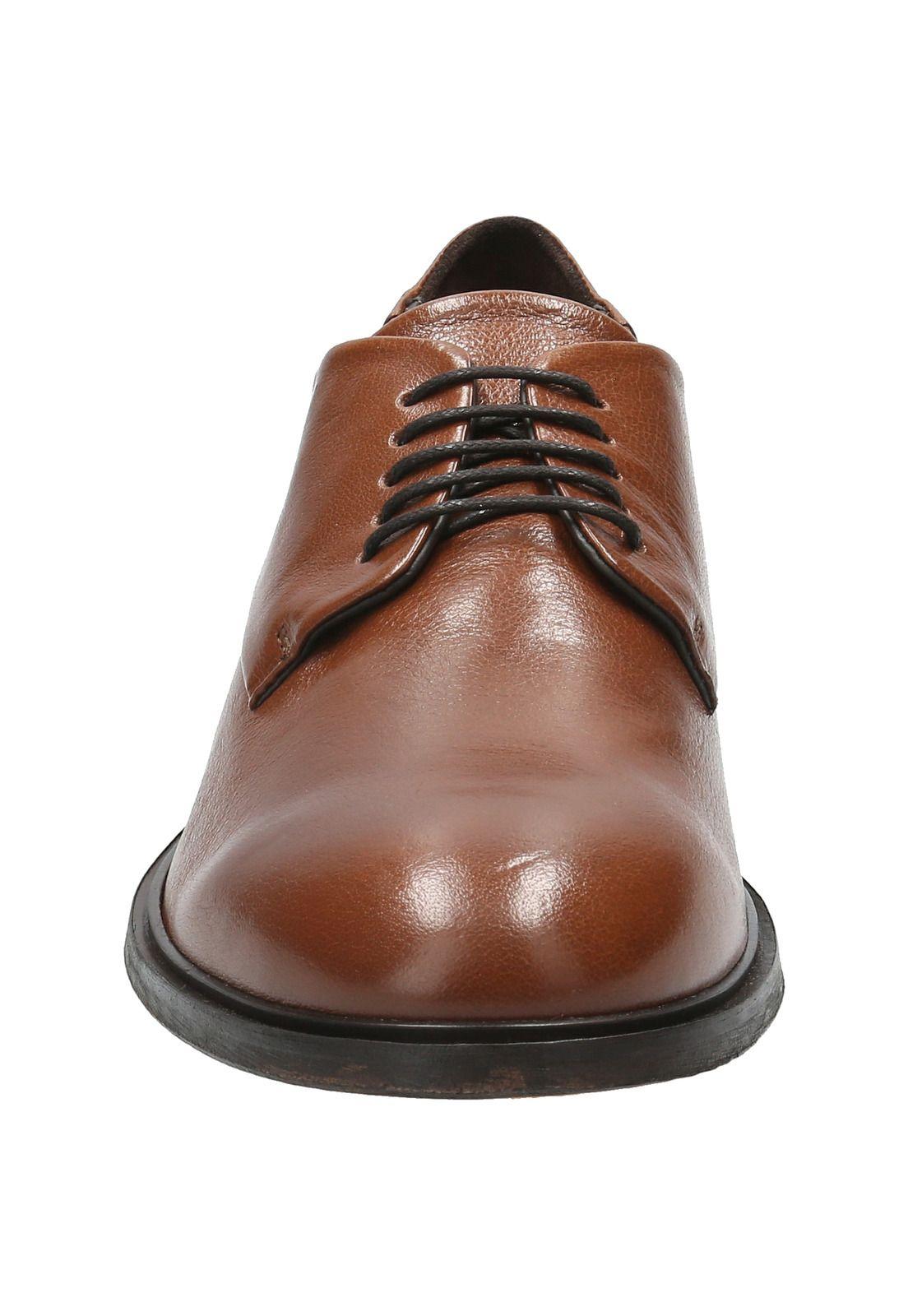 Zapato Cuero Hombre Noce Café Oscuro-3