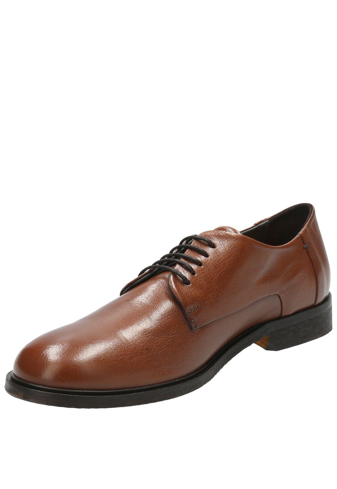 Zapato Cuero Hombre Noce Café Oscuro-4