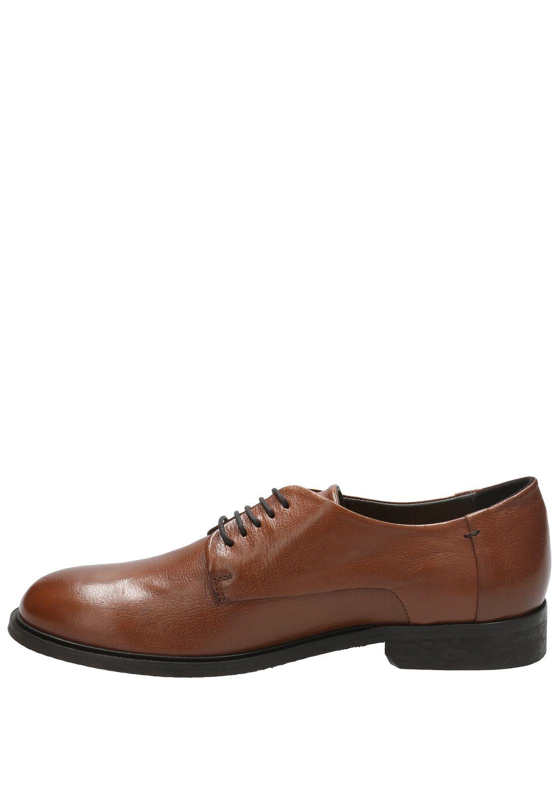 Zapato Cuero Hombre Noce Café Oscuro-5