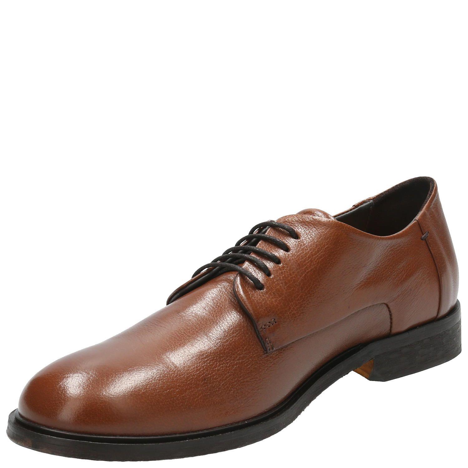 Zapato Cuero Hombre Noce Café Oscuro-4